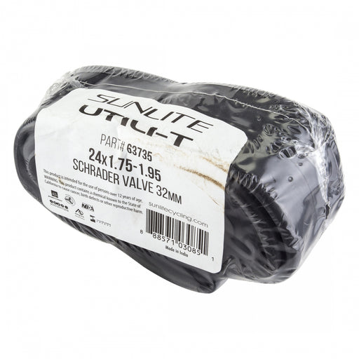 SUNLITE Utili-T Standard Schrader Valve 24x1.75-1.95 Tube 32mm Smooth