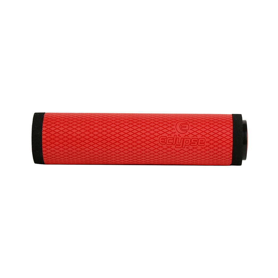 Eclypse, POG, Grips, 130mm, Red/Black, Pair