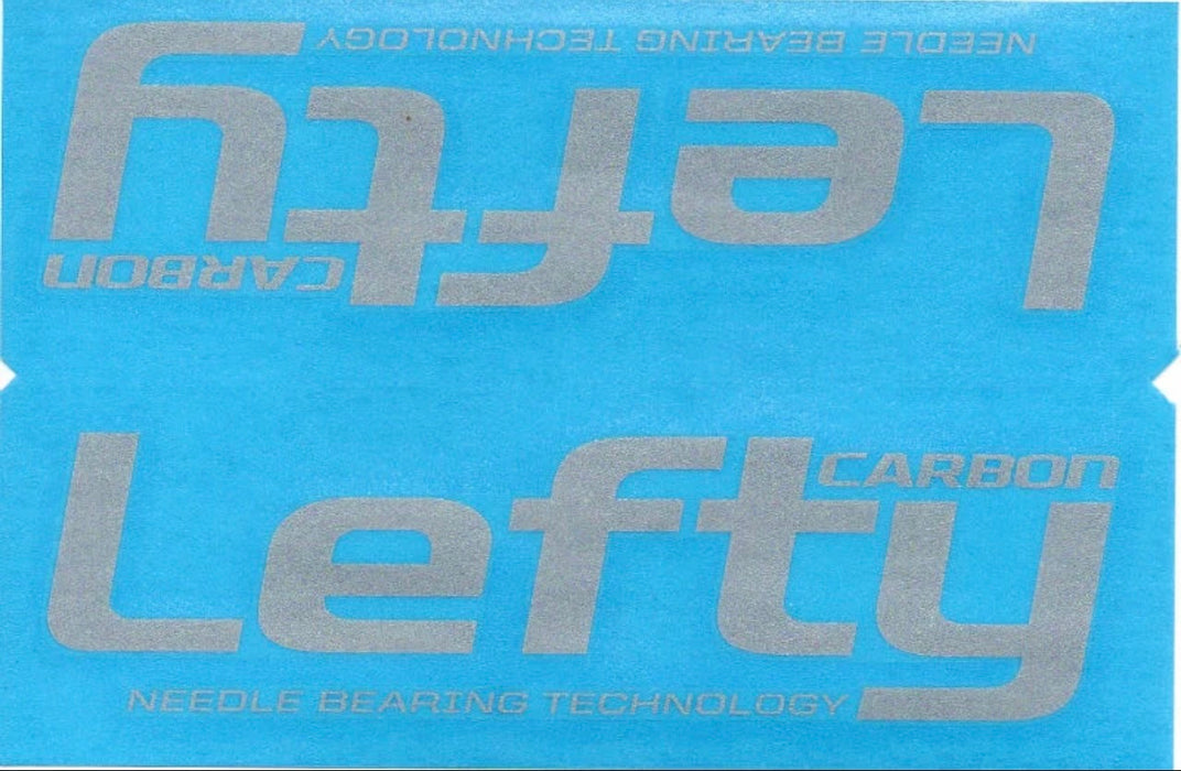 Cannondale Lefty Carbon Wrap Decal/Sticker Silver