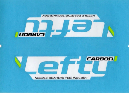 Cannondale Lefty Carbon Wrap Decal/Sticker Black, white, green