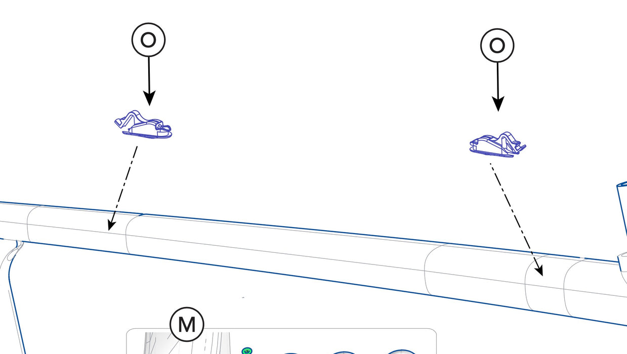 Cannondale Clip-In Brake Cable Stop Set of 2 K32010