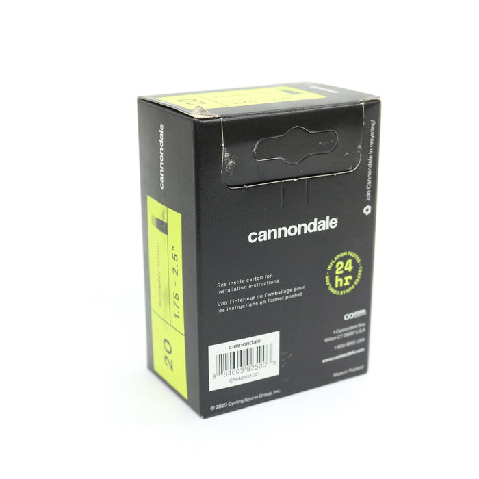 Cannondale 20 x 1.75 - 2.5" Schrader Valve 40mm Tube CP8401U1021