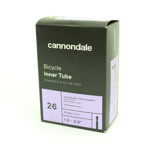 Cannondale 26 x 1.5 - 2.0" Presta Valve 48mm Tube CP8481U1062