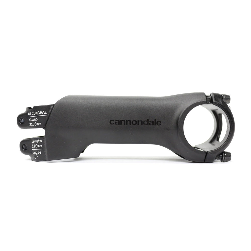 Cannondale C1 Conceal Stem 110mm x -6 Degree Stem Black CP2103U1011