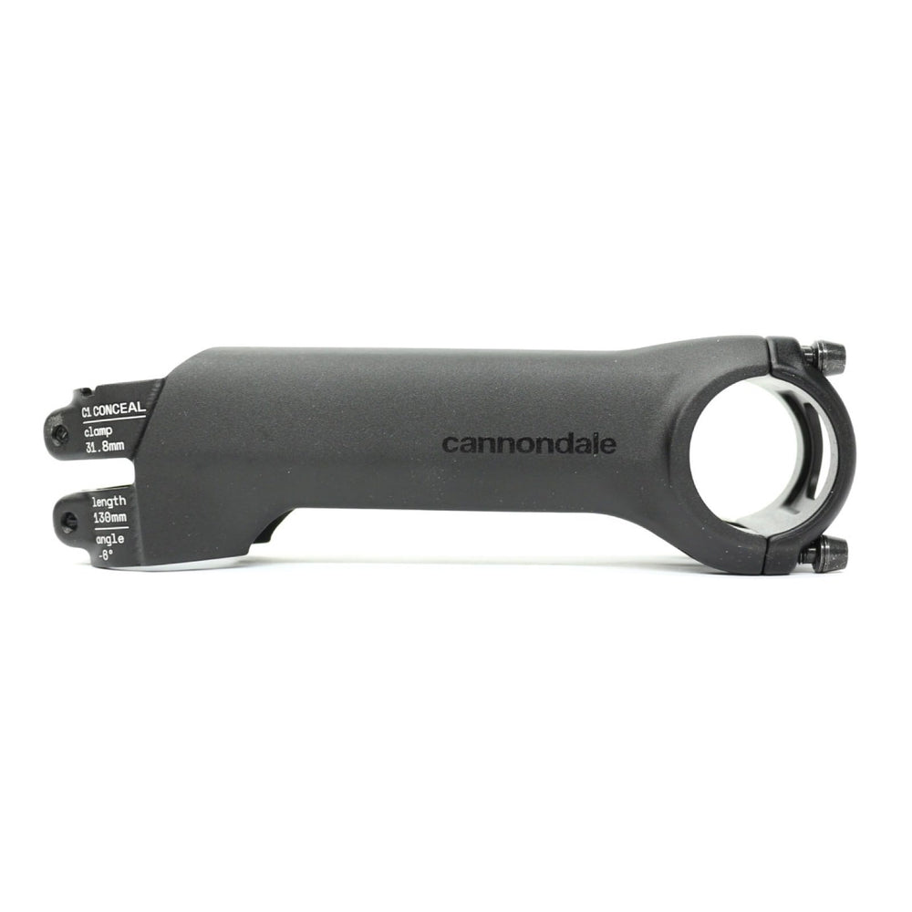 Cannondale C1 Conceal Stem 130mm x -6 Degree Stem Black CP2103U1013