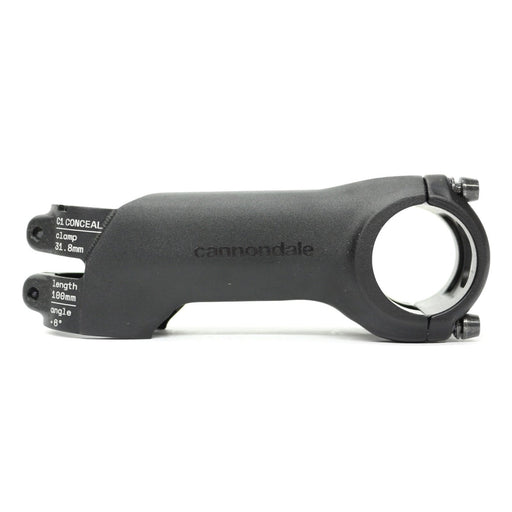 Cannondale C1 Conceal Stem 100mm x +6 Degree Stem Black CP2203U1010