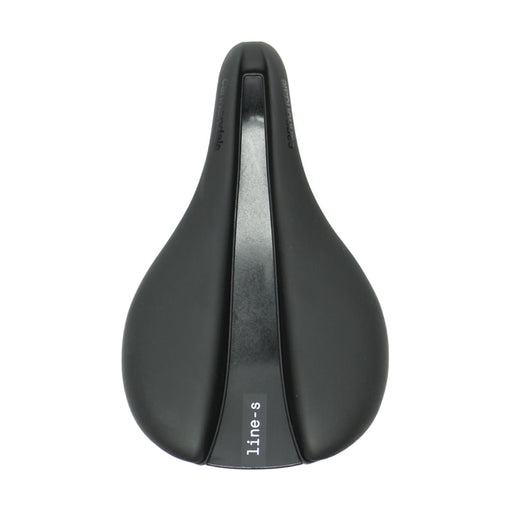 Cannondale Line S Flat Saddle Steel Rails Black 142mm CP7653U1042