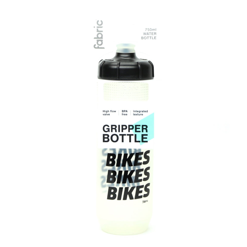 Fabric Gripper Bikes Bikes Bikes Water Bottle Clear/Black 750ml FP5150U0175