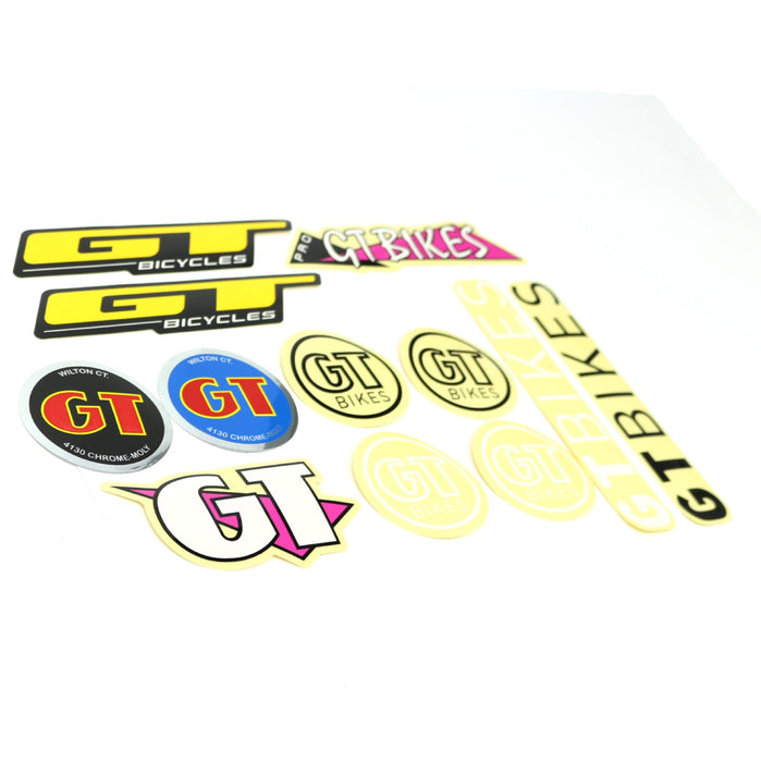 GT Bikes Retro Vintage Current Sticker Pack GIB100U00OS