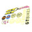 GT Bikes Retro Vintage Current Sticker Pack GIB100U00OS