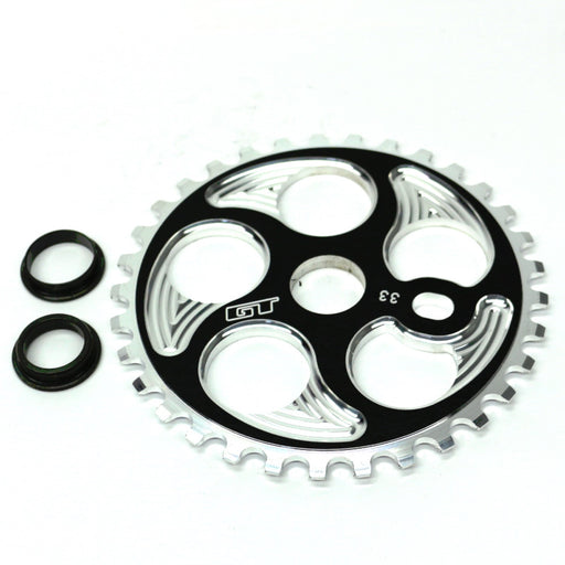 GT Bicycles Overdrive CNC Sprocket Black 33T GP2259U1033