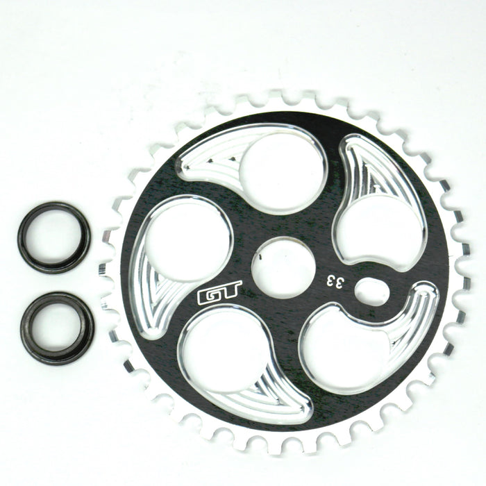 GT Bicycles Overdrive CNC Sprocket Black 33T GP2259U1033