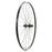 Cannondale C4 700c Rim Brake 135mm QR Aluminum Rear Wheel 32h Black/Silver K87087