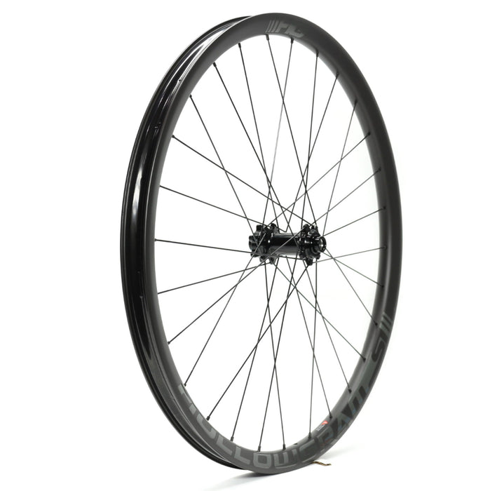 Cannondale Hollowgram 30 27.5" 100mm x 15mm Carbon Front Wheel 28h Black/Gray K87188