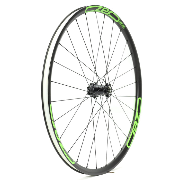Cannondale CZero 27.5" Lefty 60 Carbon Front Wheel 28h Black/Green KA069/FT