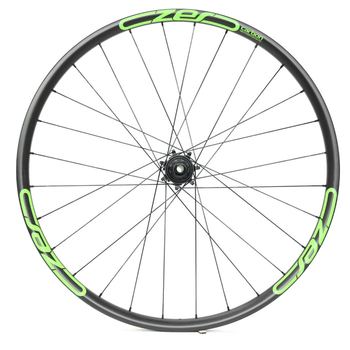 Cannondale CZero27.5" 142mm x 12mm Carbon Rear Wheel 28h Black/Green KA069/RR