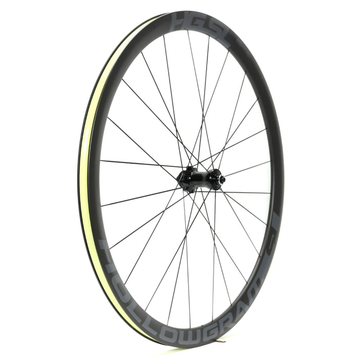 Cannondale Hollowgram SiSL 700c 100mm QR Carbon Front Wheel 24h Black/Gray KA099/FR