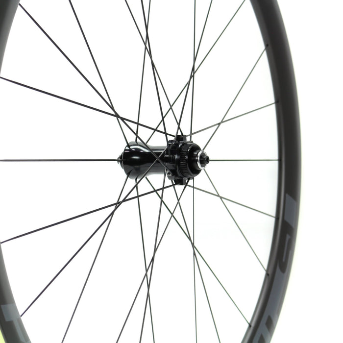 Cannondale Hollowgram SiSL 700c 100mm QR Carbon Front Wheel 24h Black/Gray KA099/FR