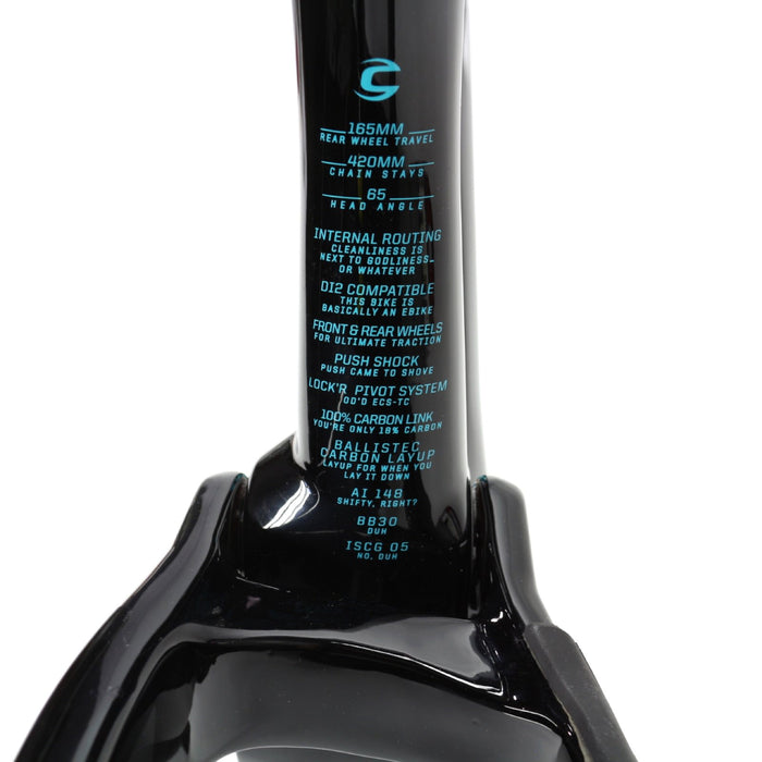 Cannondale 2018 Jekyll Carbon 27.5" Frame Only Small Grey/Blue C21098M10SM