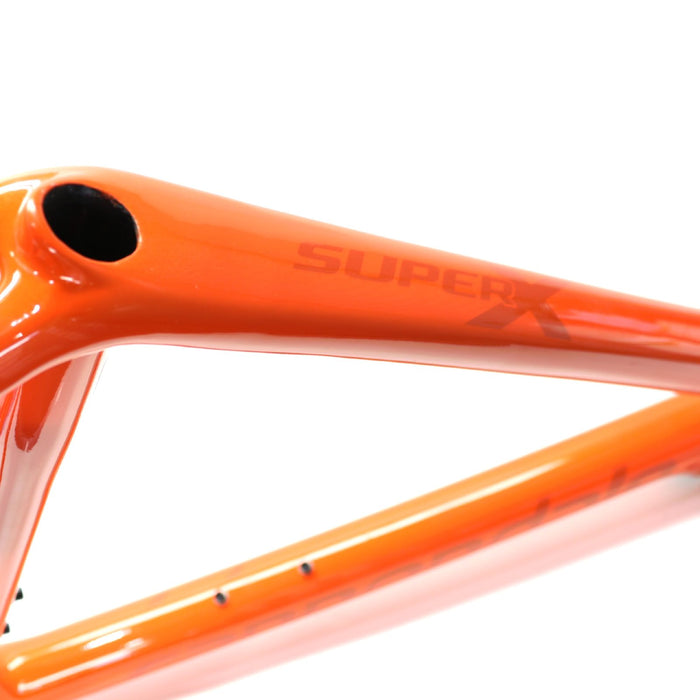 Cannondale 2018 SuperX Carbon Disc Frame and Fork 46cm Orange C17098M7046