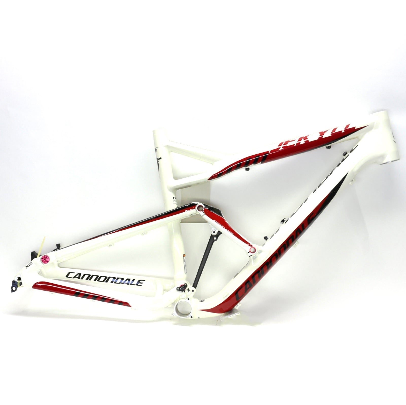 Cannondale 2012 Jekyll Alloy 26" Frame Only Small White/Red 2WVN4FRS/WHT