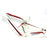 Cannondale 2012 Jekyll Alloy 26" Frame Only Small White/Red 2WVN4FRS/WHT