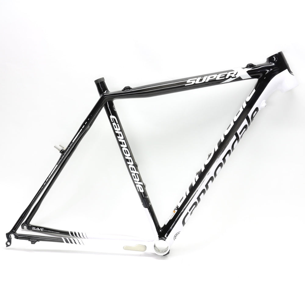 Cannondale 2012 SuperX Carbon Frame Only 48cm Black/White 2WXC4FR48/WHT