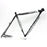 Cannondale 2012 SuperX Carbon Frame Only 48cm Black/White 2WXC4FR48/WHT