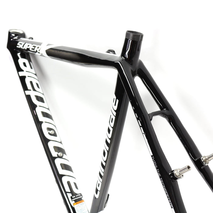 Cannondale 2012 SuperX Carbon Frame Only 48cm Black/White 2WXC4FR48/WHT