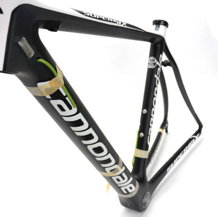 Cannondale 2012 SuperSix Carbon Di2 700c Frame Only 48cm Black/White 2WRSSIFR48/BBQ