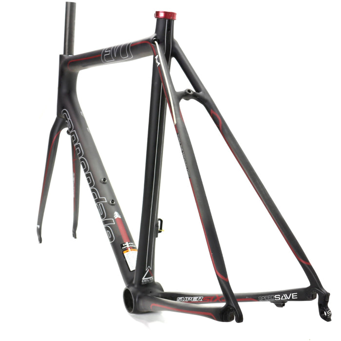 Cannondale 2013 SuperSix EVO HM Carbon Women's Frame and Fork 56cm Black/Red C13WRWEFR56/CRB