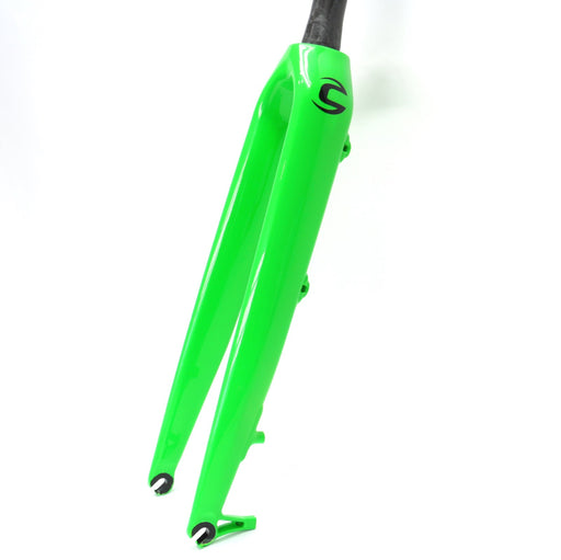 Cannondale SuperX Disc 700c Fork Hi-Mod Carbon Green 45mm Rake C17096M80F1