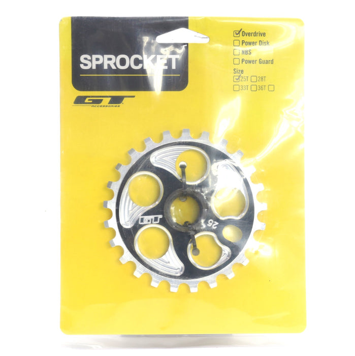 GT Bicycles Overdrive CNC Sprocket Black 25T GP2259U1025
