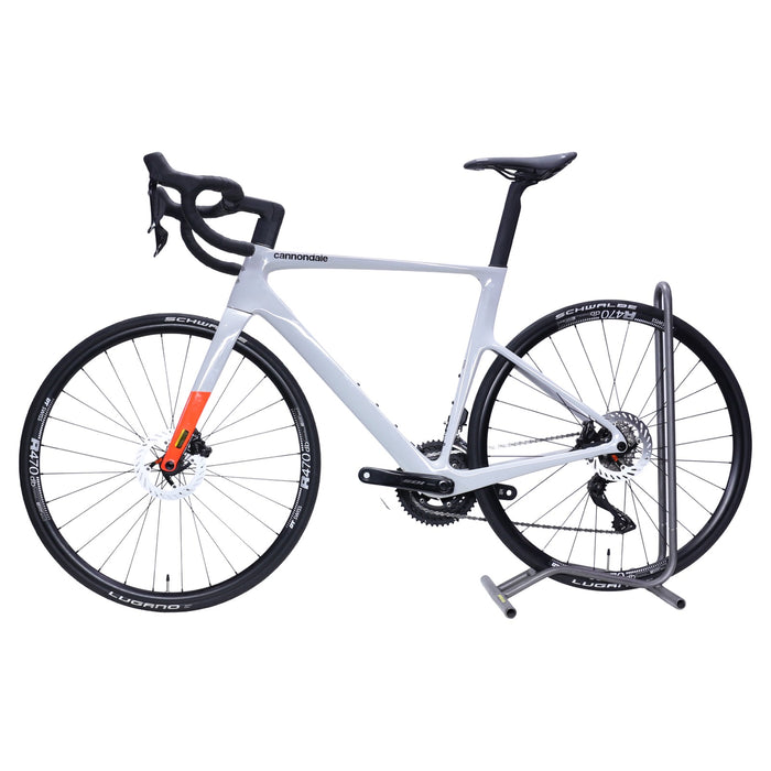 B-Grade Cannondale SuperSix EVO 3 Chalk 54cm Carbon 105 Di2 Road Bike