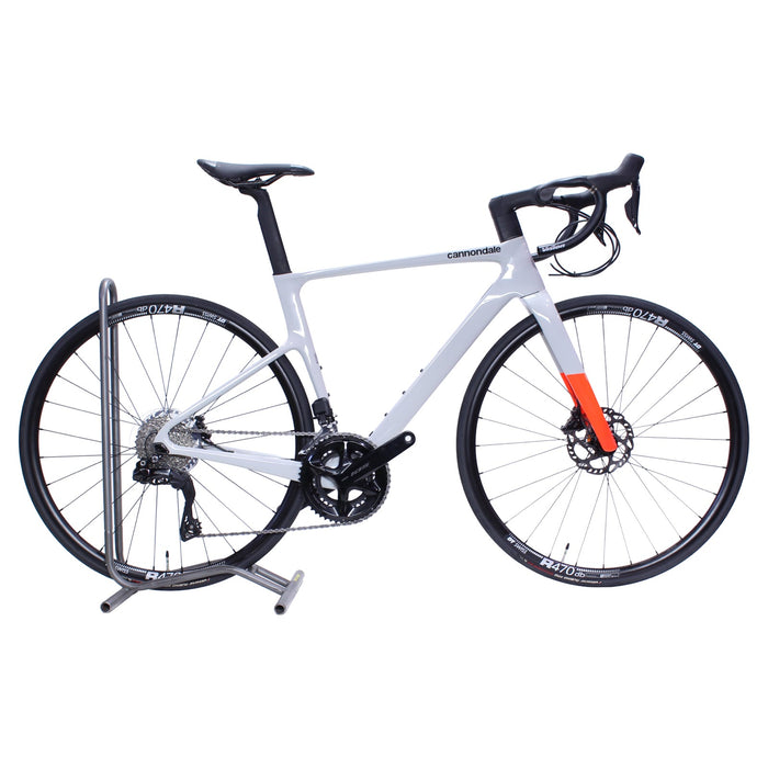 B-Grade Cannondale SuperSix EVO 3 51cm Chalk 105 Di2 Road Bike