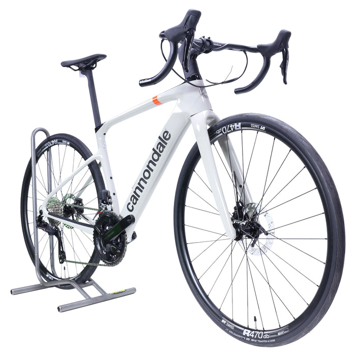 B-Grade Cannondale Synapse Carbon 4 Chalk 51cm 105 Di2 Disc Brake Road Bike