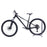 Cannondale Habit HT 3 Medium Black Pearl Mountain Bike Dent In Downtube