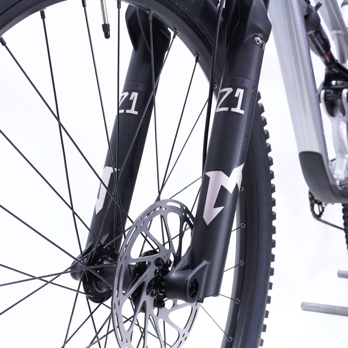 B-Grade Cannondale Habit 3 Large Silver Mountain Bike Full Suspension 29" Wheels