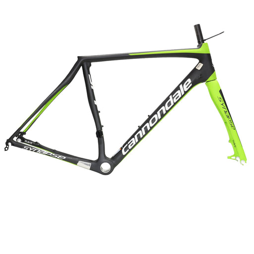 Cannondale Synapse Carbon Disc Frame and Fork 54cm Black/White/Green