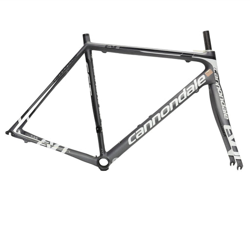 Cannondale SuperSix EVO Rim Brake Frame and Fork 54cm Grey/White Used