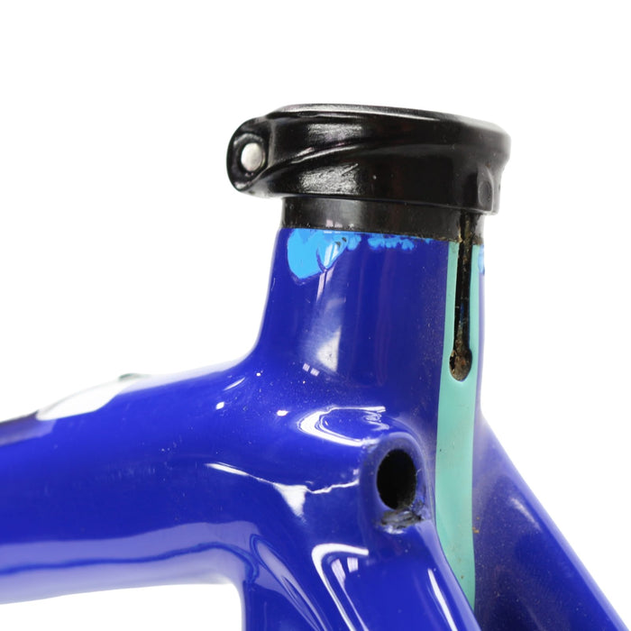 Cannondale SuperSix EVO Hi Mod Carbon Rim Brake Frame and Fork 60cm Used Blue