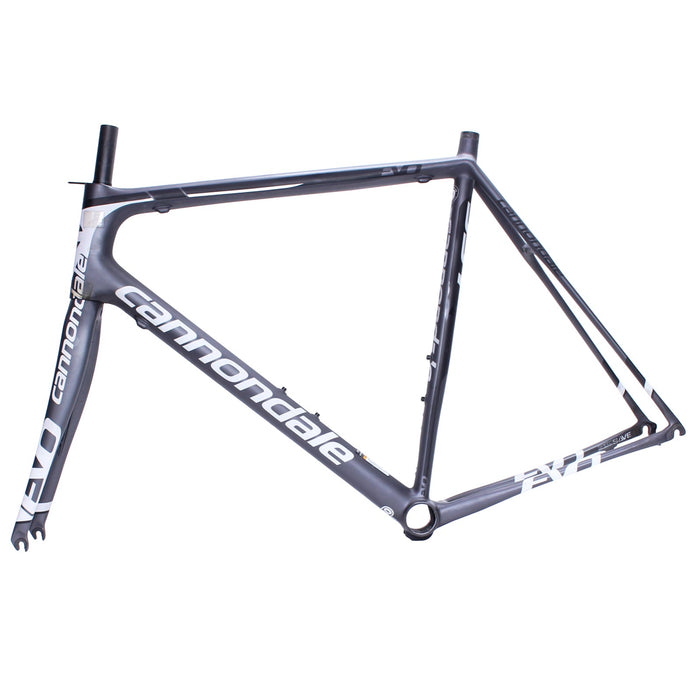 Cannondale SuperSix EVO Carbon Frame and Fork 58cm Grey/Black/White Used