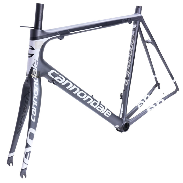Cannondale SuperSix EVO Carbon Frame and Fork 58cm Grey/Black/White Used