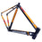 Cannondale CAAD8 Blue/Orange/Red 56cm Major Top Tube Dent Road Bike Frame