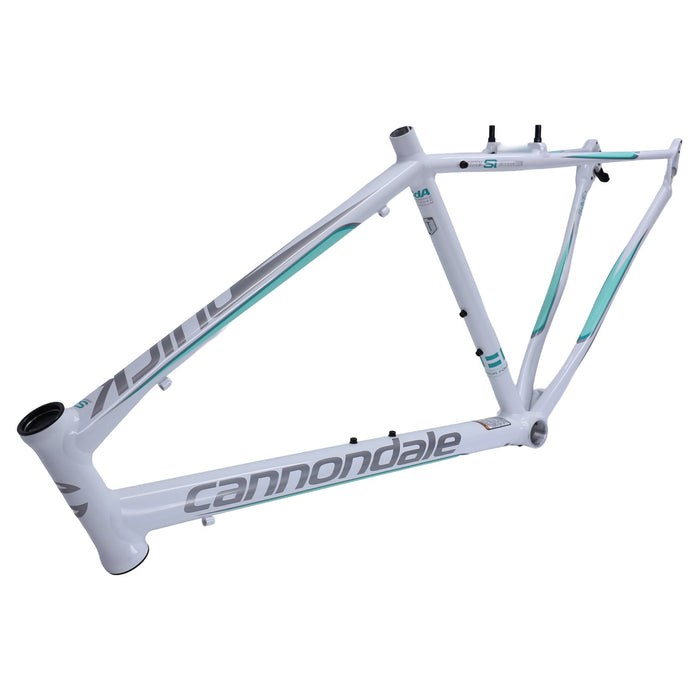 Cannondale Quick 4 Women's Tall White/Teal Recreation Bike Frame Only