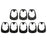 Cannondale Conceal C1 MTB Round Steerer Headset Spacer Set K28014