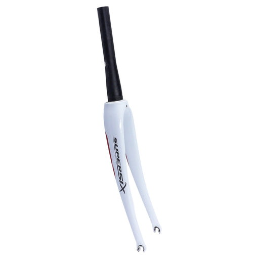 Cannondale SuperSix Hi-Mod Carbon Fork 1.5" Tapered White and Red Used