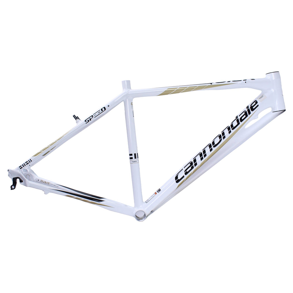 Cannondale Quick Speed 2 Medium White/Gold Recreation Bike Frame