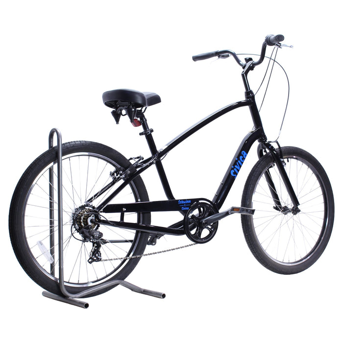 Schwinn Sivica 7 Aluminum Black Hybrid/City/Cruiser Bike - S37257M10OS
