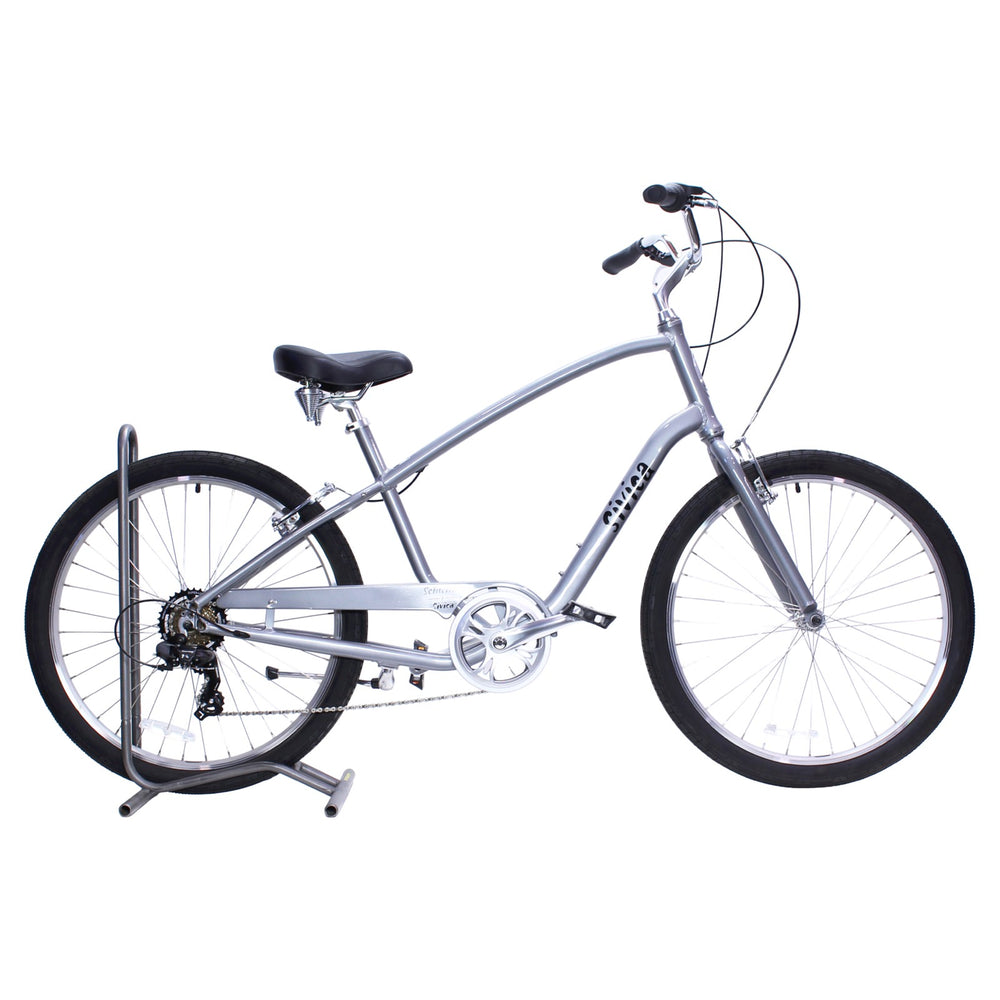 Schwinn Sivica 7 Aluminum Grey Hybrid/City/Cruiser Bike - S37257M60OS